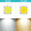 Sorgente luminosa COB all'ingrosso in fabbrica 10-50W indice di visualizzazione ad alta potenza ad alta potenza evidenziare perline lampada COB luce bianca luce gialla