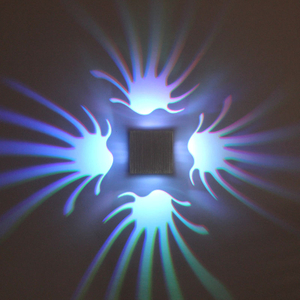 Luci da interno senza elettricità Lampade da parete a LED montate a energia solare sistema di illuminazione per luci da bar a led per interni