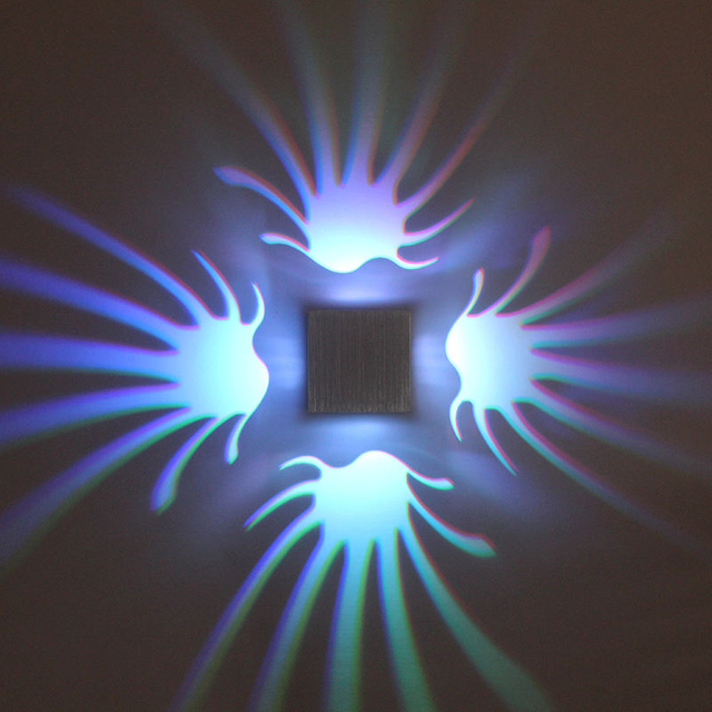 Luci da interno senza elettricità Lampade da parete a LED montate a energia solare sistema di illuminazione per luci da bar a led per interni