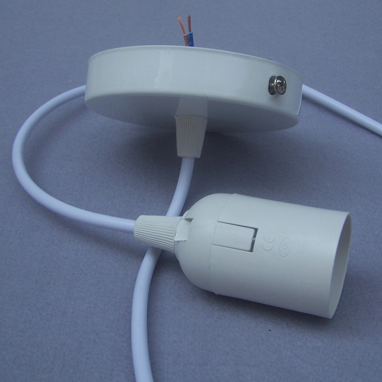 E27 portalampada a sospensione a vite portalampada con filo per lampadario a filo set fai da te accessori per lampadari retrò 0.5 / 1.8 / 2/3 / 4M