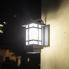 Nuova lampada da parete per esterni cinese semplice e moderna lampada da cortile creativa corridoio lampada da parete per balcone da parete esterna impermeabile manifattura