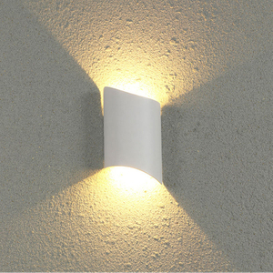 12w IP65 Lampada da parete a led moderna impermeabile per piastrelle e luci da parete per interni in alluminio con luce notturna decorativa 