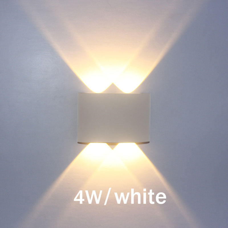 2W ~ 12W Prezzo basso Lampada a LED Impermeabile IP65 Applique da parete Cortile esterno Balcone Piazza Cancello Stairway Decor LED Wandlamp Sconce