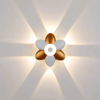 Lampada da parete a LED per montaggio a parete Camera da letto moderna Lampada da parete a LED per esterni vintage di lusso per esterni Lampada da giardino su e giù