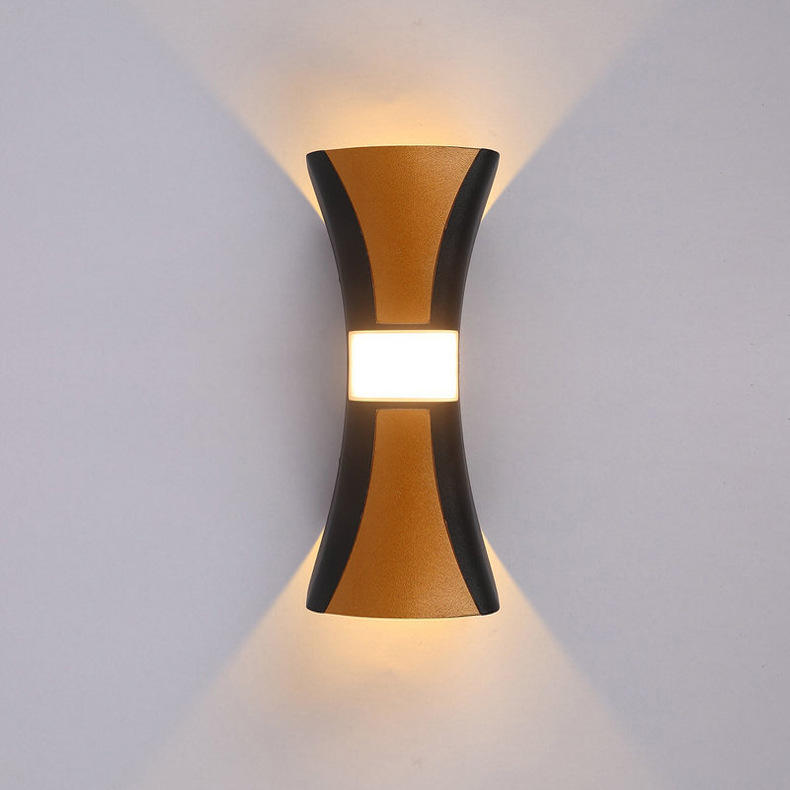 Waterdichte Lampada da esterno per esterni LED Lange Lampada da parete IP65 Alluminio Luce Tuin Villa Veranda Blaker Luce 110V 220V Blaker Armatuur