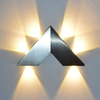 Lampada da parete a forma di V a luce decorativa a led e moderna lampada da parete per interni fabbrica di lampade da parete in alluminio lampada da parete a led
