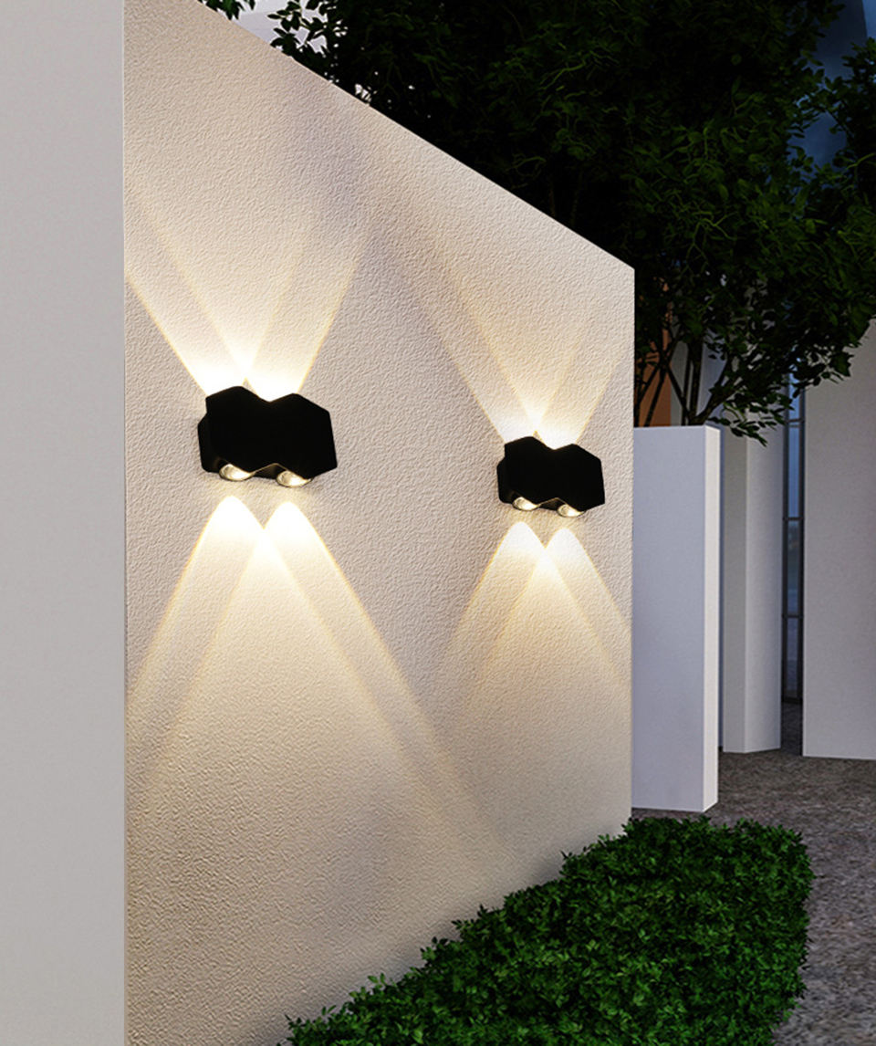 Lampada da parete di personalità nordica 4W Lampada da parete rotonda a Led semplice per soggiorno Lampada da parete rotonda per hotel Corridoio per illuminazione a forma di diamante