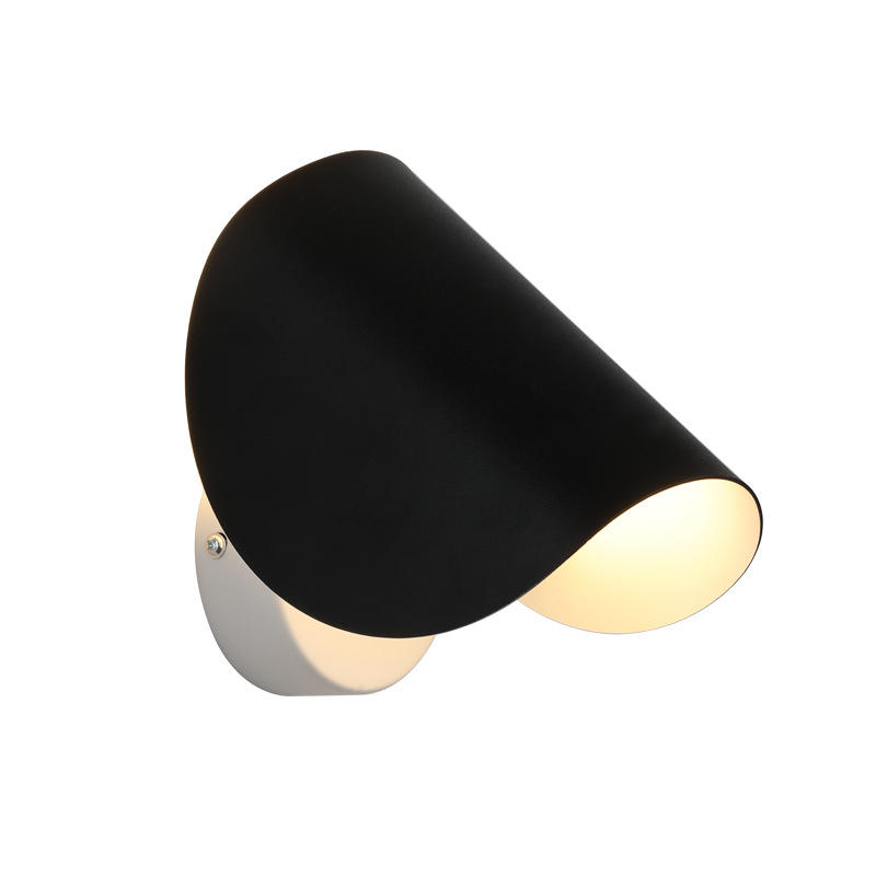 Lampada da parete girevole Lampada da parete moderna a led Lampada da parete minimalista Soggiorno italiano Lampada da parete creativa rotante Art Hotel Lampada da parete da comodino per camera da letto nordica