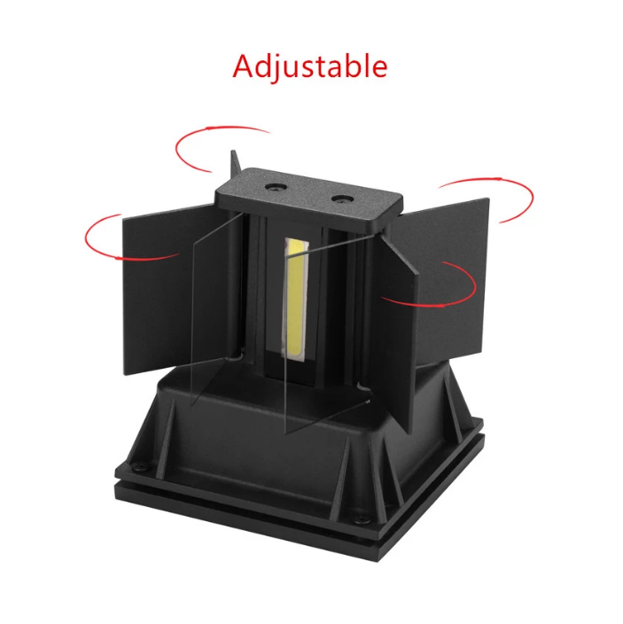 IP65 Impermeabile 12W 20W Lampada da parete a Led per esterni per interni Lampada da parete regolabile in alluminio AC85 ~ 265V Applique per portico a led