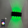 Lampada da parete per esterni Telecomando APP compatibile con Bluetooth Utilizzato per la decorazione delle feste La lampada da parete della barra si collega con ALEXA