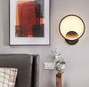 LED Nordic soggiorno camera da letto comodino lampada da parete portico corridoio ristorante tromba delle scale lampada da parete balcone lampade salone di bellezza