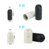 Cavo di alimentazione da 1,8 m Cavo con dimmer Interruttore ON OFF Clip in metallo E14 E27 Base per lampada Hanglamp Supporto per presa Cavo per lampada Salt Rock