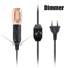 E14 301 dimmer switch 1.8m wire 1.5m wire 2m wire US/ EU Plug Light 301 dimmer switch E14 primavera corpo nudo interruttore spina lampada