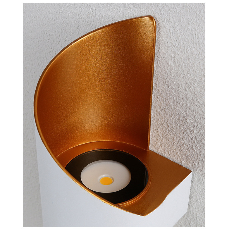 Lampada da parete impermeabile per esterni Hotel Bar Ristorante Villa Club Porta Pilastro Soggiorno Creativo Nordico a prova di umidità