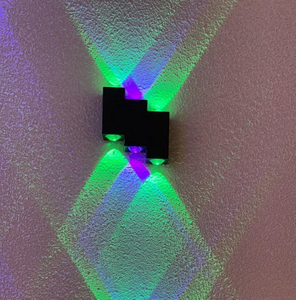Lampada da parete per esterni con lampada all'ingrosso a led per illuminazione da parete per esterni di sicurezza al 100% Lampada decorativa di alta qualità