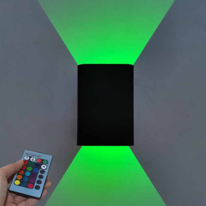 Lampada da parete moderna 5W LED Up Down RGB Camera da letto