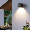 Lampada da parete per esterni a luce solare da giardino Up Down Lampada da parete a luce solare in alluminio impermeabile Lampada da parete a luce solare per esterni