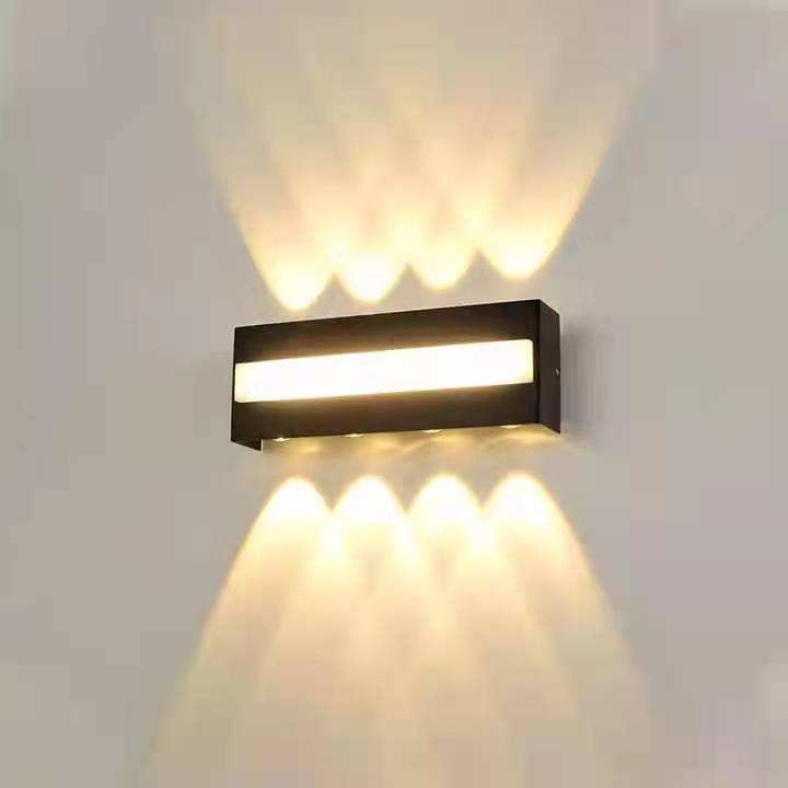 Lampada da parete a LED Portico Lampada da parete per interni su e giù per esterni per scale domestiche Camera da letto Lampada da comodino Lampada da corridoio Illuminazione di marca