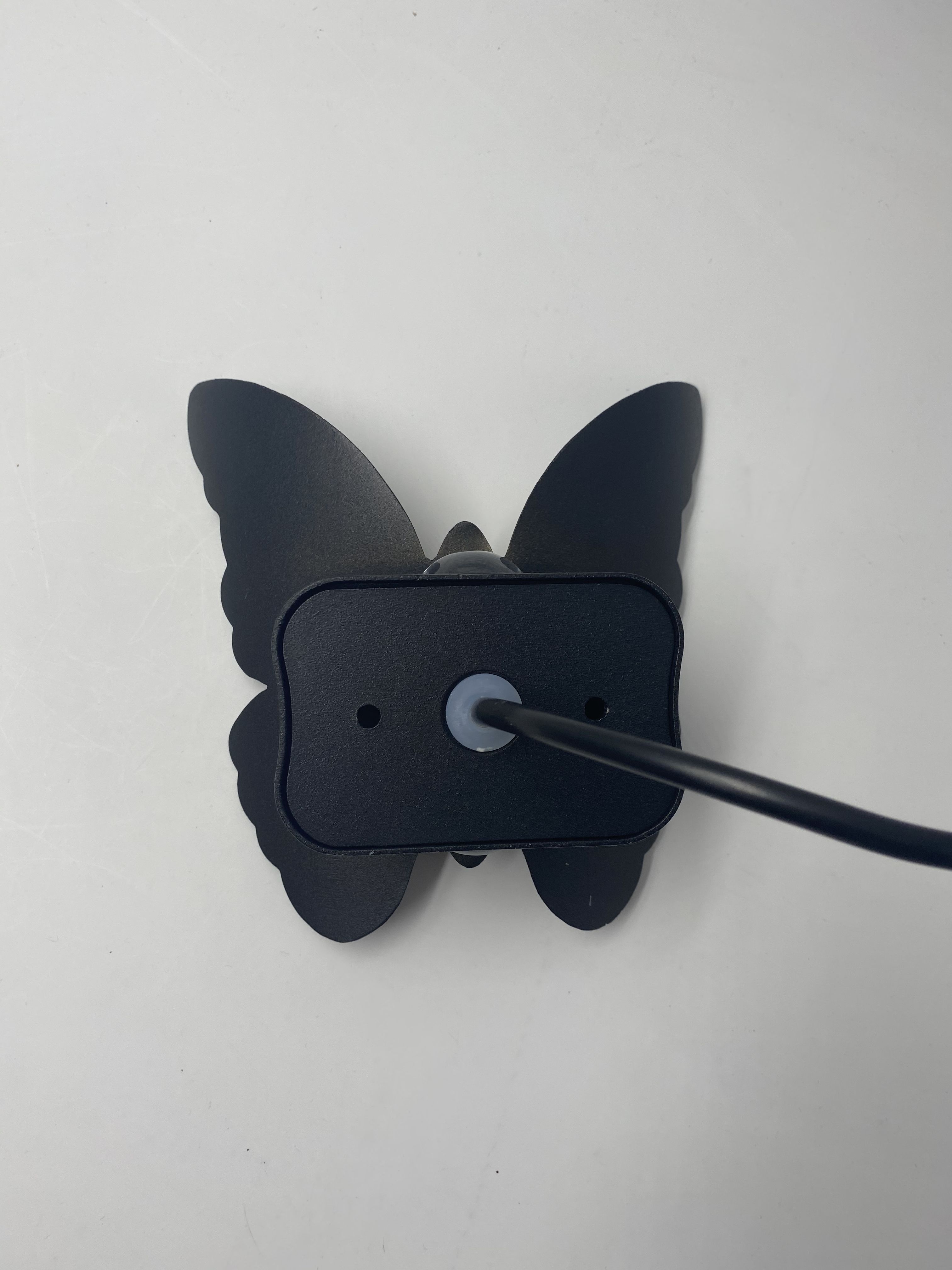 estate Lampada da parete per esterni a forma di farfalla di vendita calda IP65 applique da parete impermeabile per la luce della staffa del corridoio della decorazione del giardino