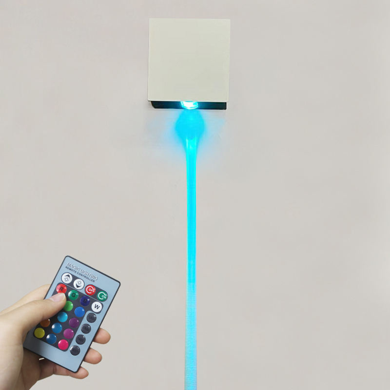 La più recente applique da parete a LED RGB 3W con telecomando Lampada a bacchetta a led colorata per interni
