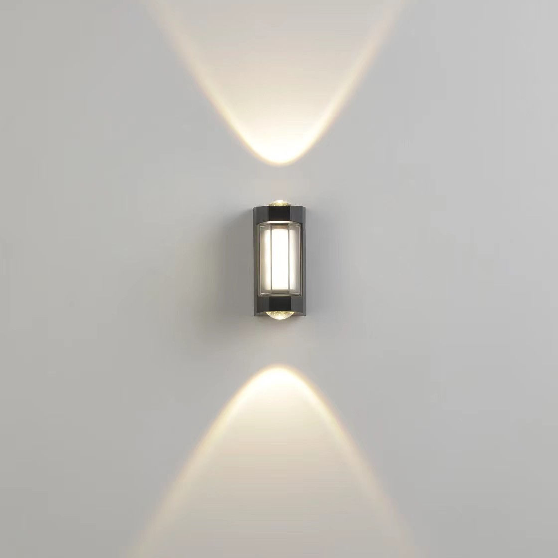 2023 moderna applique da parete a LED impermeabile IP65 su giù 10W illuminazione per esterni casa hotel negozio corridoio portico applique da parete AC 220V 110V