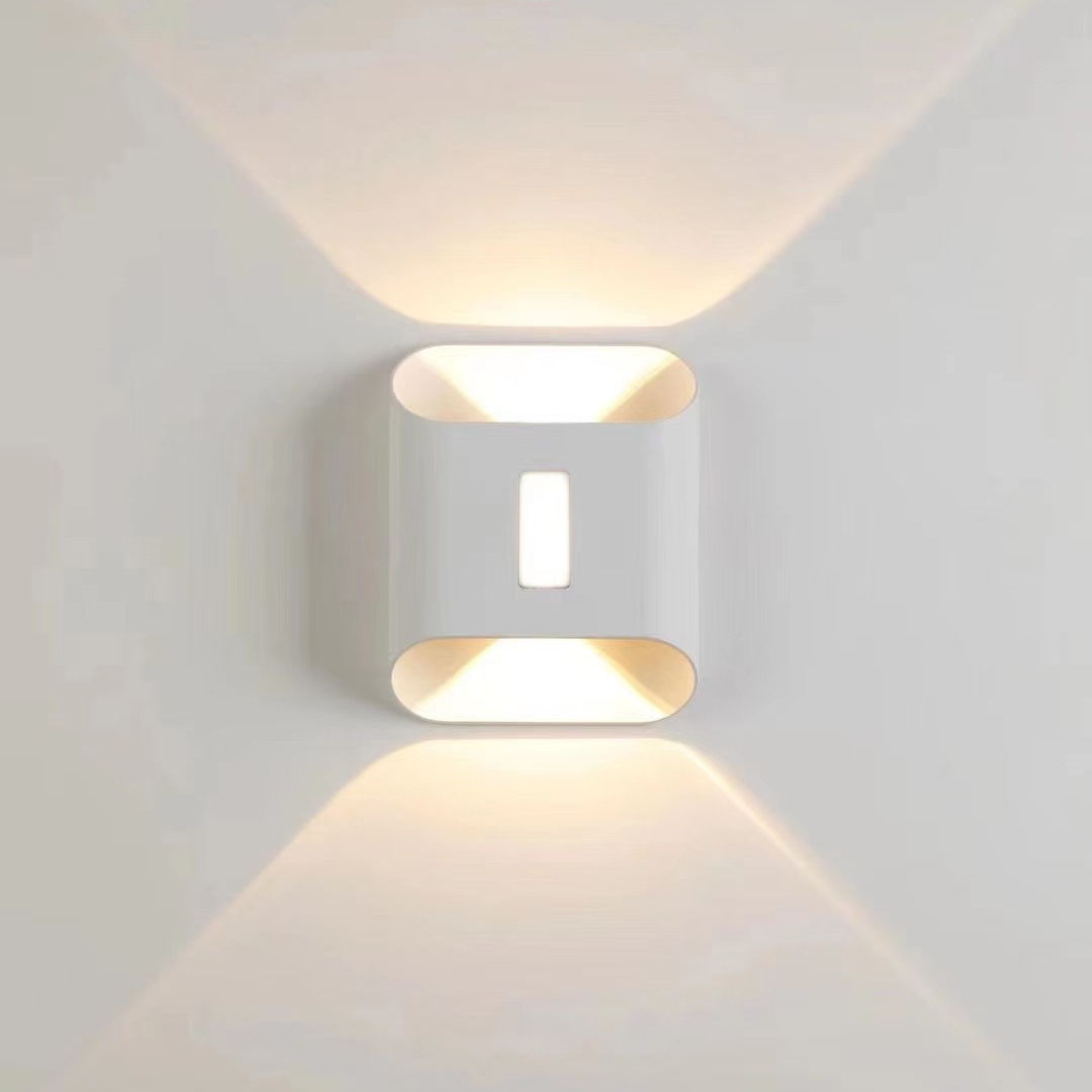 Lampada da parete IP65 Impermeabile per esterni 6W / 10W Applique da parete a LED Camera da letto per interni Illuminazione decorativa Portico Luci da giardino Lampade da parete Cena