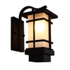 Lampada da parete solare per esterni Draadloze Wandlamp Lampada da giardino impermeabile Nuova porta da parete esterna per balcone in stile cinese in stile giapponese