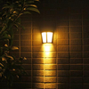 La lampada da parete attivata impermeabile all'aperto della fabbrica ha condotto le luci del giardino del sensore di movimento della luce solare della parete per l'illuminazione esterna del cortile