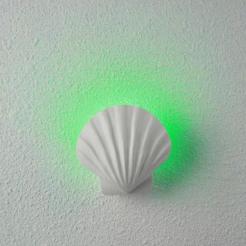5W NUOVA lampada IP65 impermeabile LED moderna applique da parete a LED per interni lampada da esterno a conchiglia da giardino