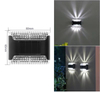 Lampada da terra per gradini da giardino a LED in alluminio impermeabile per esterni Lampada da terra per banchina da giardino con perno stradale a energia solare