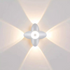 Applique da parete per esterni a LED Up Down Decorazione Spotlight Lotus Villa Corridoio Balcone Corridoio Sfondo Applique da parete