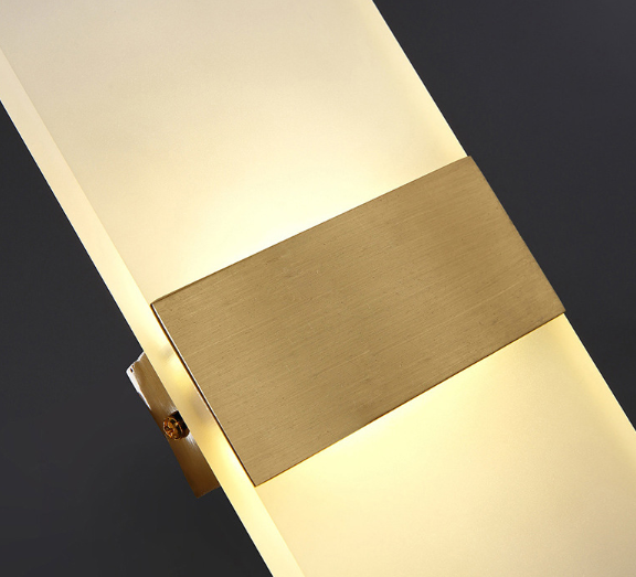 Lampada da parete in acrilico 6W Lampada da parete per interni Lampada da parete in acrilico Led Rgb con BOM / Servizio one-stop Lampada da parete a LED Marchio laser personalizzato Lampada acrilica personalizzata Merci