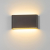 18W LED IP65 Illuminazione per esterni Lampada da parete moderna Lampada da parete a LED impermeabile per interni Soggiorno Applique da parete a led quadrata chiara