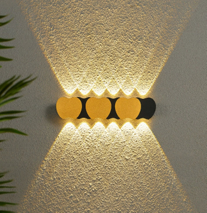 Nuovo Corridoio Scale Illuminazione Lampada da parete a LED Esterna impermeabile IP65 Su e giù Applique da parete Luce acrilica Luci da giardino 220V
