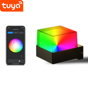 nuova lampada da parete intelligente a LED APP controle Lampada da parete decorativa alla moda colorata impermeabile IP65