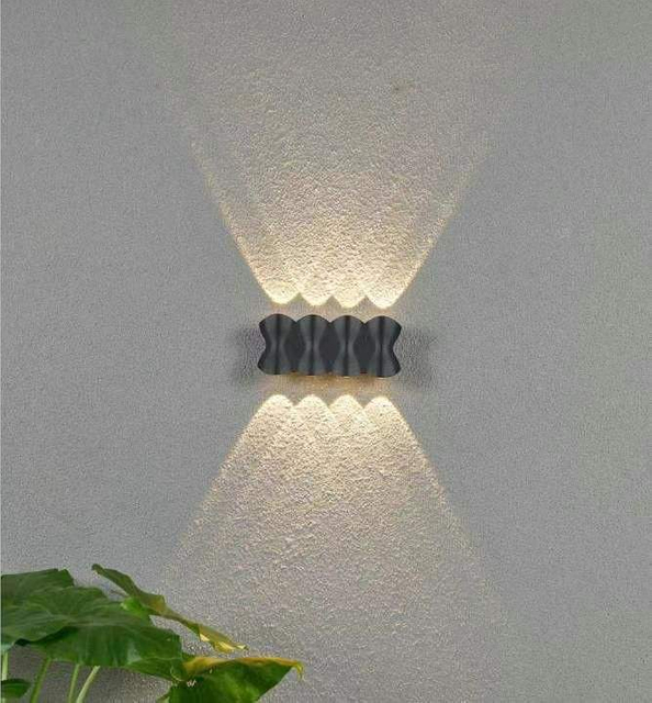 Lampada da parete a LED da esterno per interni montata su e giù IP65 Illuminazione impermeabile