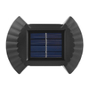 Lampada solare 8LED Lampada da esterno impermeabile IP65 lampada da parete per cortile per la decorazione della villa da giardino