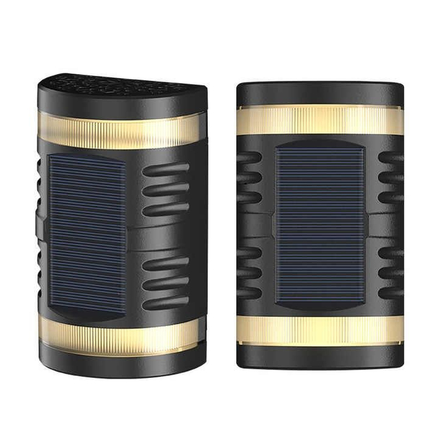 Lampade solari per esterni a luce solare luci solari a led per esterni applique da parete solare per esterni luce decorativa per la casa lampade solari a led impermeabili IP65 lampada decorativa per cortile del parco