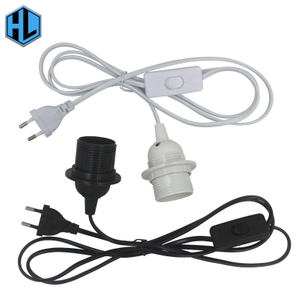 1.8M Lunghezza linea E27 Portalampada LED a250V 4A 303 Convertitore adattatore portalampada On / Off per portalampada a sospensione a LED