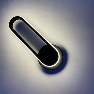 Lampada da parete per camera da letto da 12W Comodino per interni Soggiorno Lampada da parete a LED Apparecchio per scale Lampada decorativa