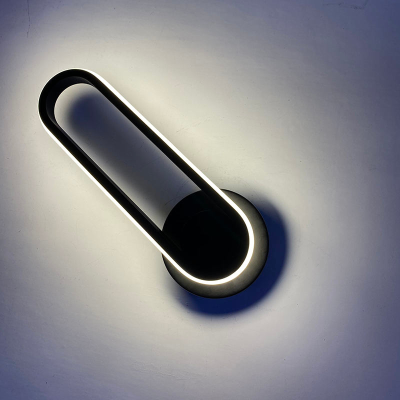 Lampada da parete per camera da letto da 12W Comodino per interni Soggiorno Lampada da parete a LED Apparecchio per scale Lampada decorativa