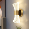 Lampada da parete in acrilico Moderno minimalista Soggiorno Camera da letto Comodino Corridoio Sfondo Applique da parete Illuminazione per interni Lampada da parete