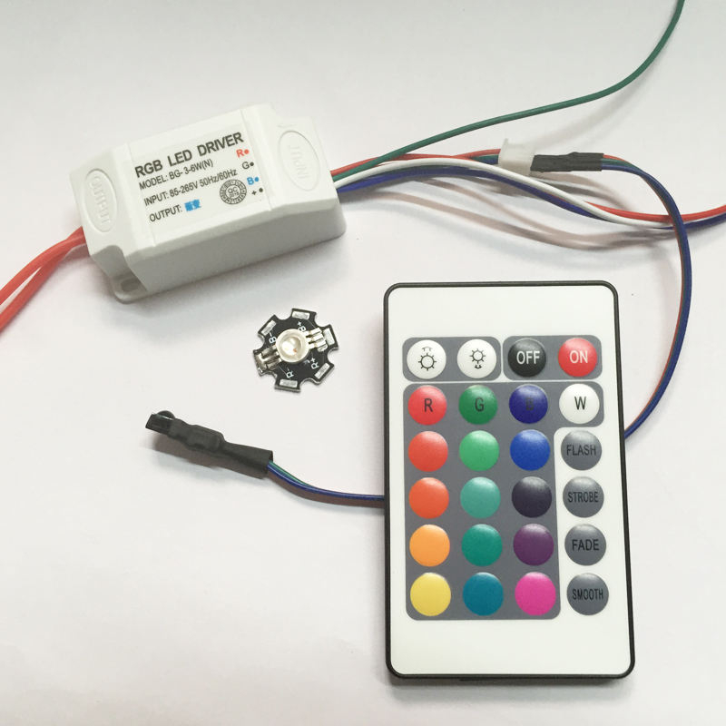 Driver RGB + chip LED