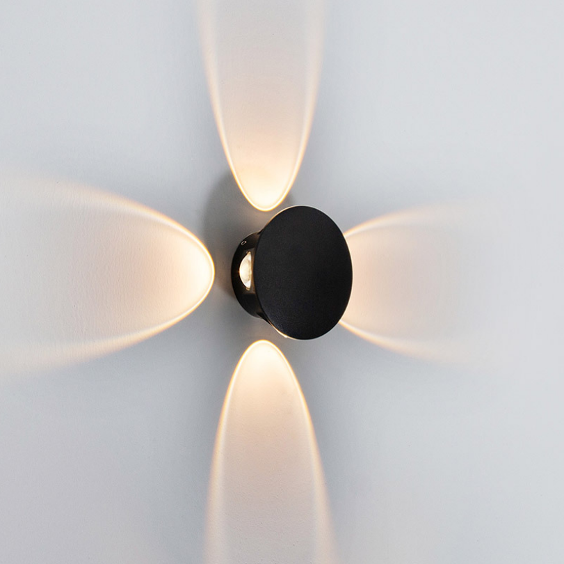 4W 6W 8W LED lampada da parete comodino a fungo moderno hotel corridoio corridoio scala portico decorazione lampada applique da parete