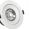 Cina prezzo di fabbrica CE ERP rotonda piccola luce di pannello 5W 7W luce diurna da incasso a soffitto a LED luce di pannello a soffitto mini luce spot a led