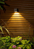 Lampada da parete per esterni da giardino a parete solare Lampada da parete impermeabile su e giù per illuminazione Villa Lampada da parete decorativa da giardino