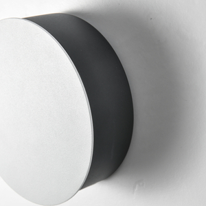 6W LED Lampada da parete per interni Lampada da parete circolare Lampada da parete luminosa a quattro lati con telecomando Lampada da parete Decorazione Luce Bianco caldo / Luce bianca fredda Camera da letto Soggiorno 
