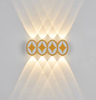 Lampada da parete lunga a LED IP65 Lampada da recinzione da giardino impermeabile per esterni Lampada da parete per interni semplice per corridoio camera da letto per la decorazione domestica