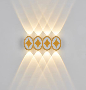 Lampada da parete lunga a LED IP65 Lampada da recinzione da giardino impermeabile per esterni Lampada da parete per interni semplice per corridoio camera da letto per la decorazione domestica