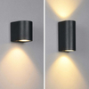 Impermeabile Mount Up Down Garden Outdoor Light Sconce Large Outdoor Wall Mounted Led